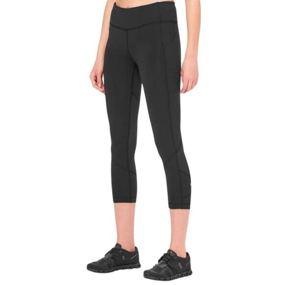 LULULEMON ATHLETICA Pace Rival Crop 'Full-On Luxtreme 22' Size 6 - Picture 1 of 6